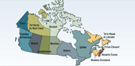 Map of Canada