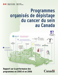 Programmes organis&eacute;s de d&eacute;pistage du cancer du sein au Canada