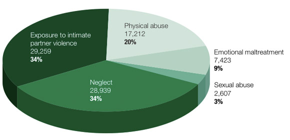 Major Categories of Substantiated Child Maltreatment