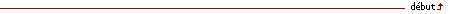 D&eacute;but