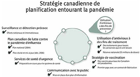 Strat&eacute;gie canadienne de planification entourant la pand&eacute;mie