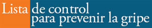 Lista de control para prevenir la gripe