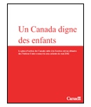 Un Canada digne des enfants