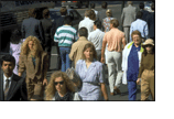 busy outdoor crowd