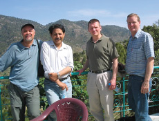 Dr. Paul Sandstrom, Dr. Sohail Abbas, Dr. Alix Adrien, and Dr. Chris Archibald