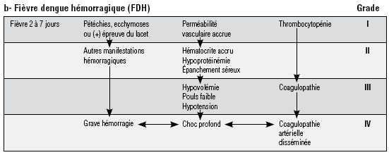 b- Fi&egrave;vre dengue h&eacute;morragique (FDH)