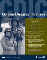 Chronic Diseases in Canada cover of the  PDF version