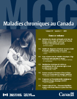 Maladies chroniques au Canada - couverture