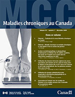 Maladies Chroniques au Canada - Vol30-1