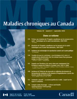 Maladies chroniques au Canada - Vol30-4