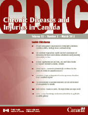 Chronic Diseases in Canada - Volume 31-2