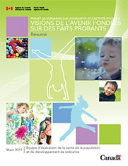 Projet de sc&eacute;narios sur les enfants et l&rsquo;activit&eacute; physique - Visions de l&rsquo;avenir fond&eacute;es sur des faits probants